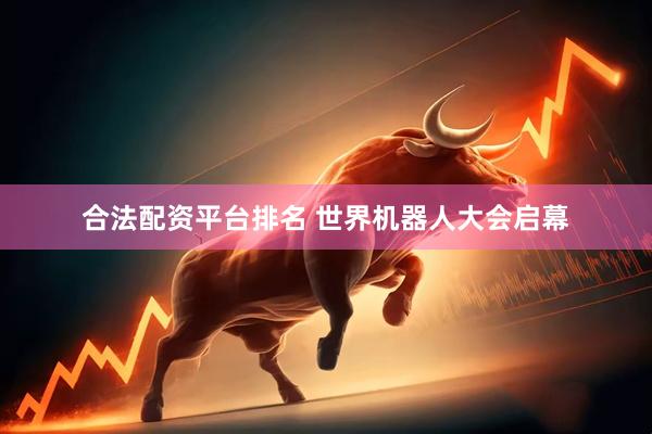 合法配资平台排名 世界机器人大会启幕